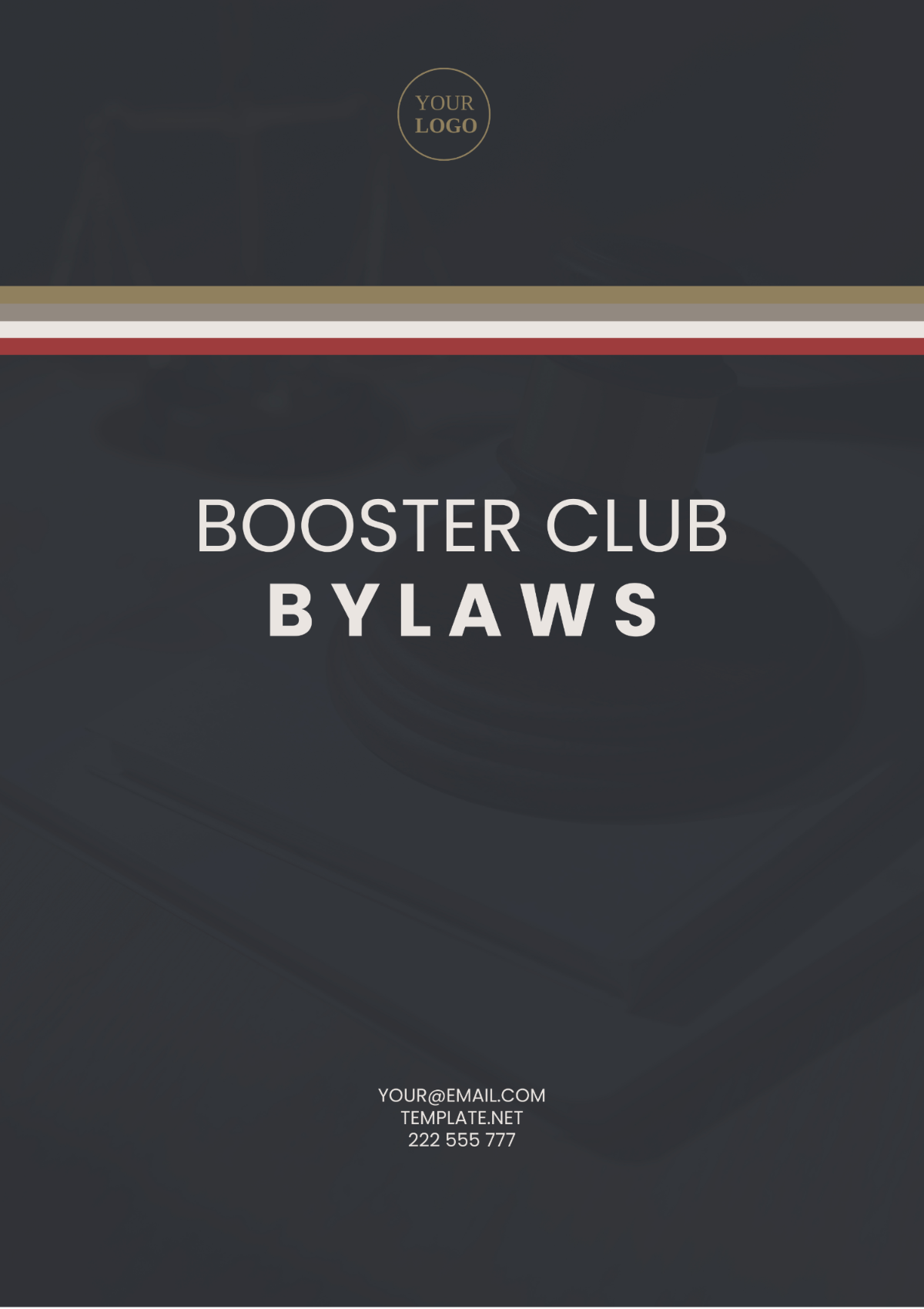 Booster Club Bylaws Template