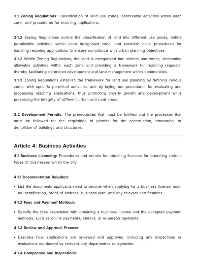 Free Calgary Bylaws Template to Edit Online
