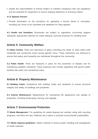 Free Calgary Bylaws Template to Edit Online
