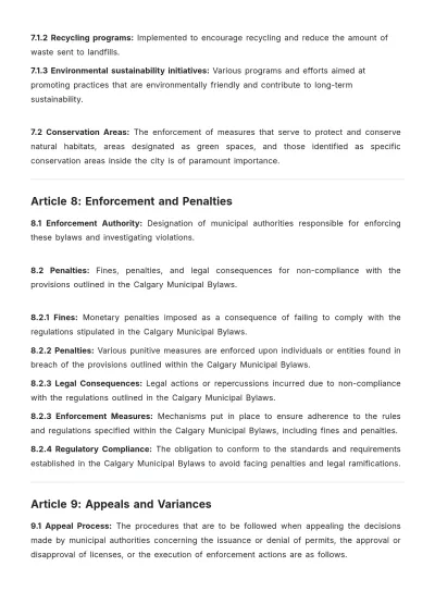 Free Calgary Bylaws Template to Edit Online