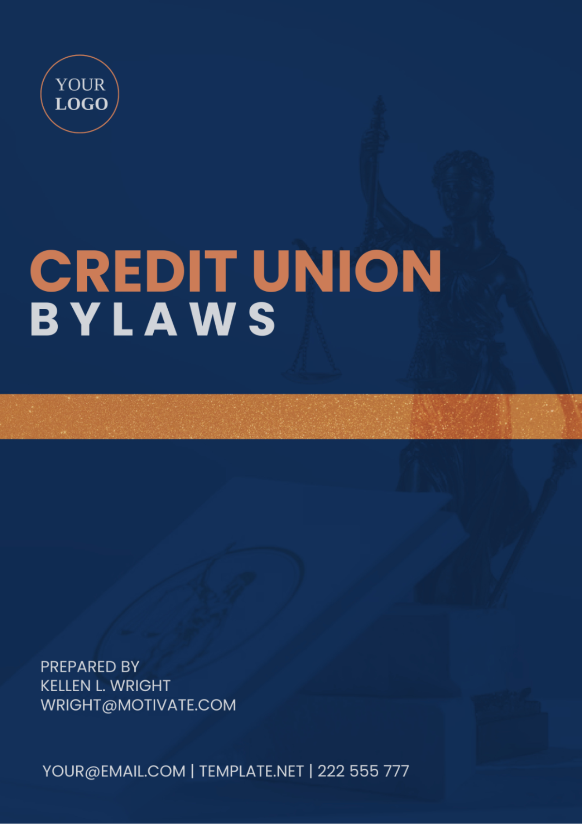 Credit Union Bylaws Template