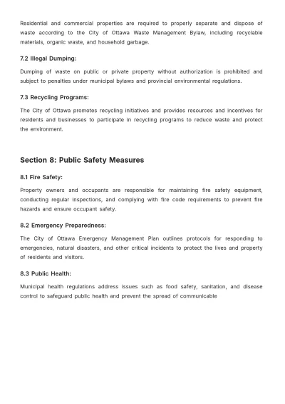 Free City Of Ottawa Bylaws Template to Edit Online