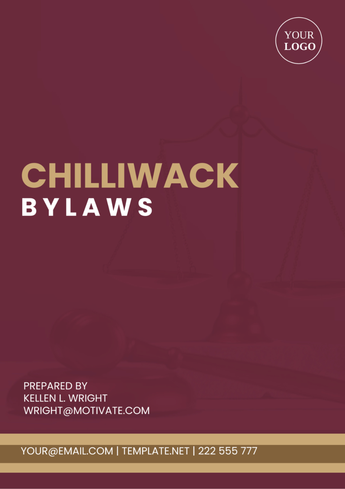 Chilliwack Bylaws Template