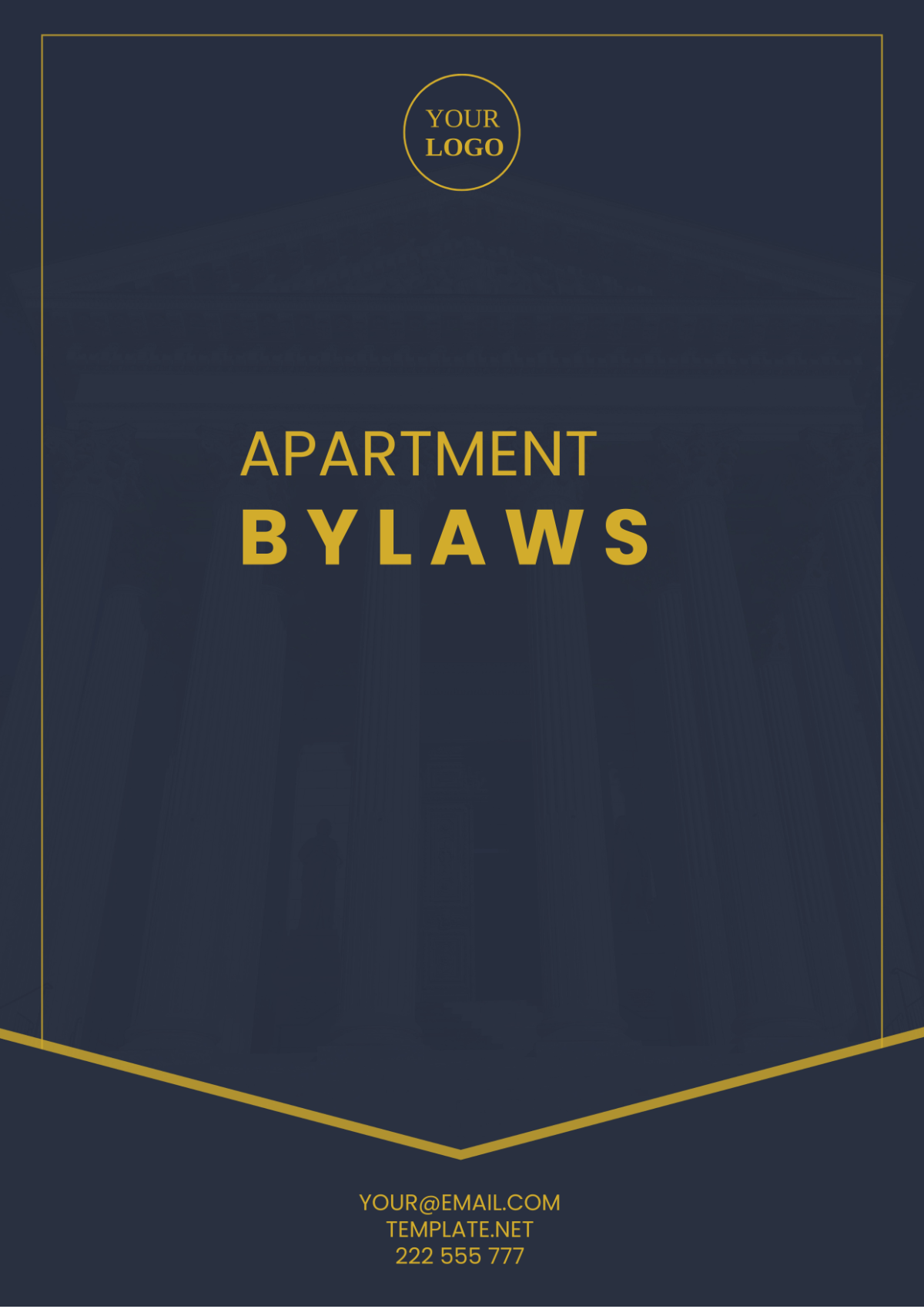 Apartment Bylaws Template