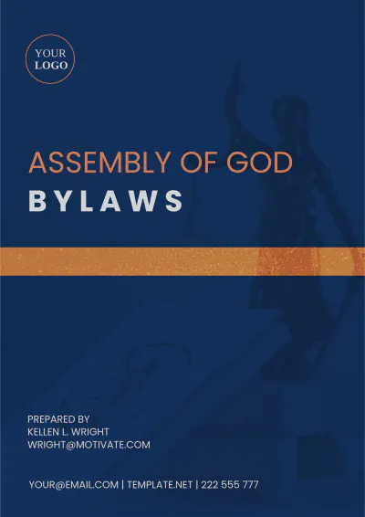 Free Assembly Of God Bylaws Template to Edit Online