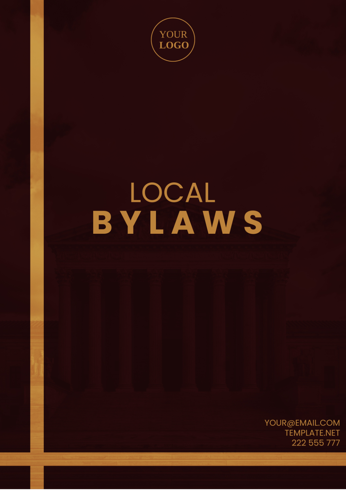 Local Bylaws Template
