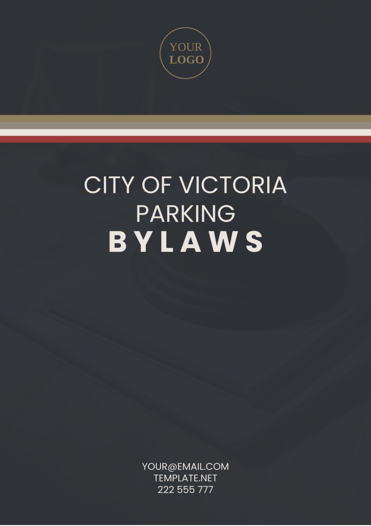 City Of Victoria Parking Bylaws Template