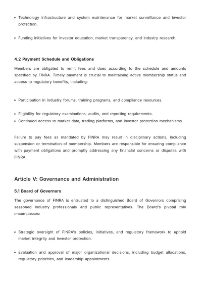 Free Finra Bylaws Template to Edit Online