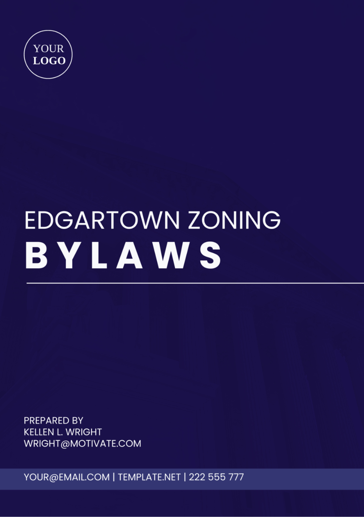 Edgartown Zoning Bylaws Template