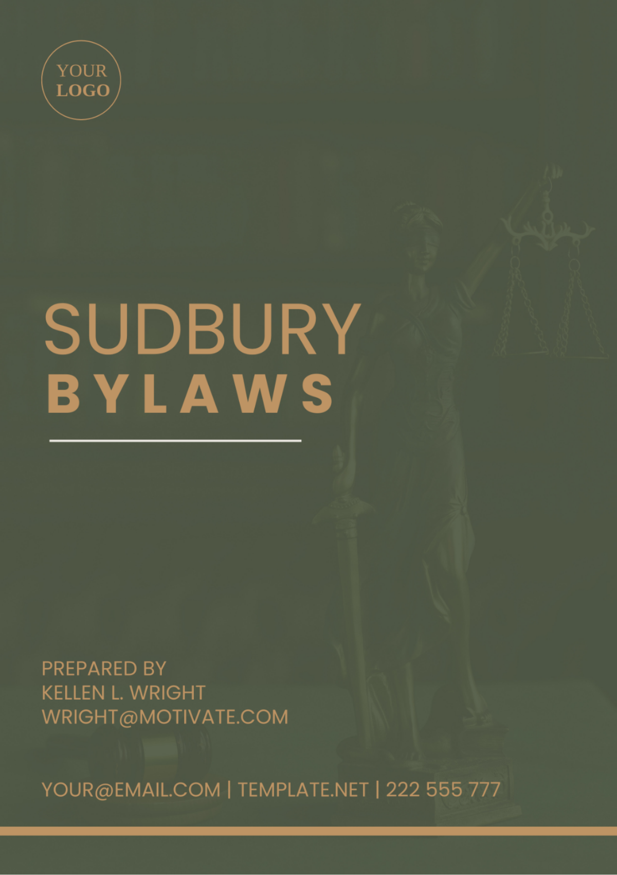 Free Sudbury Bylaws Template