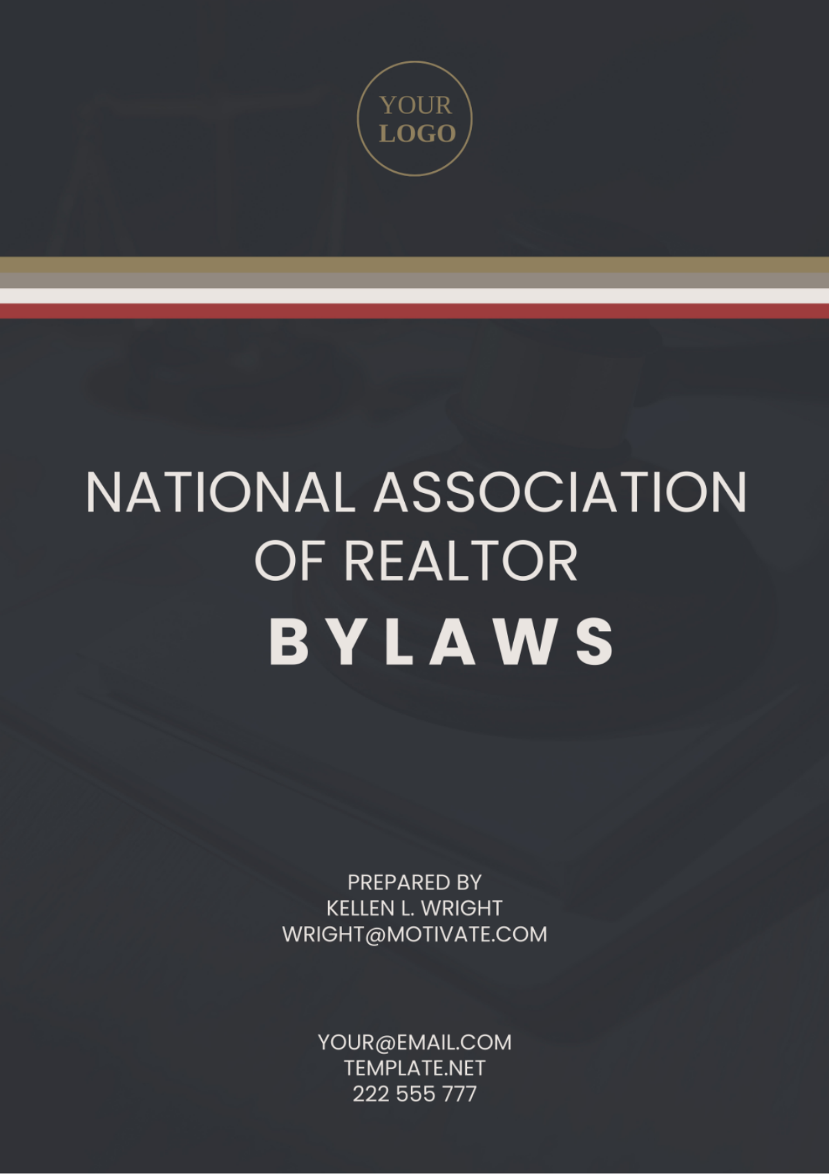 Free Nar(National Association Of Realtor) Bylaws Template