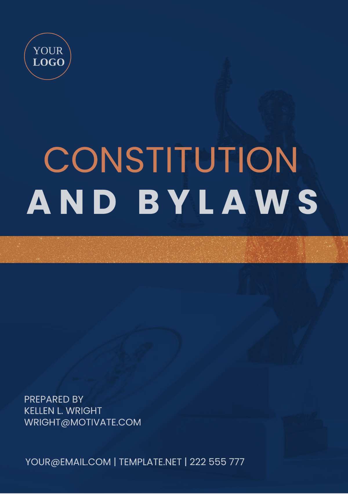 Free Constitution And Bylaws Template