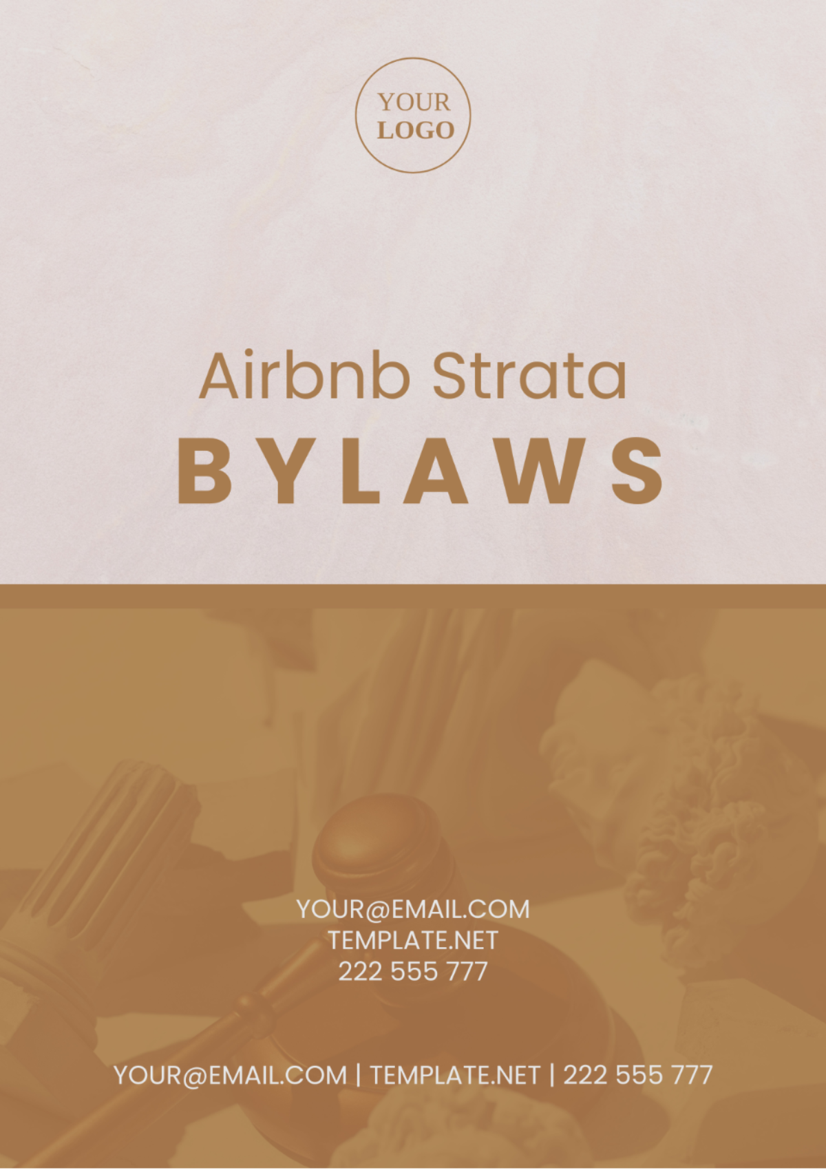 Airbnb Strata Bylaws Template