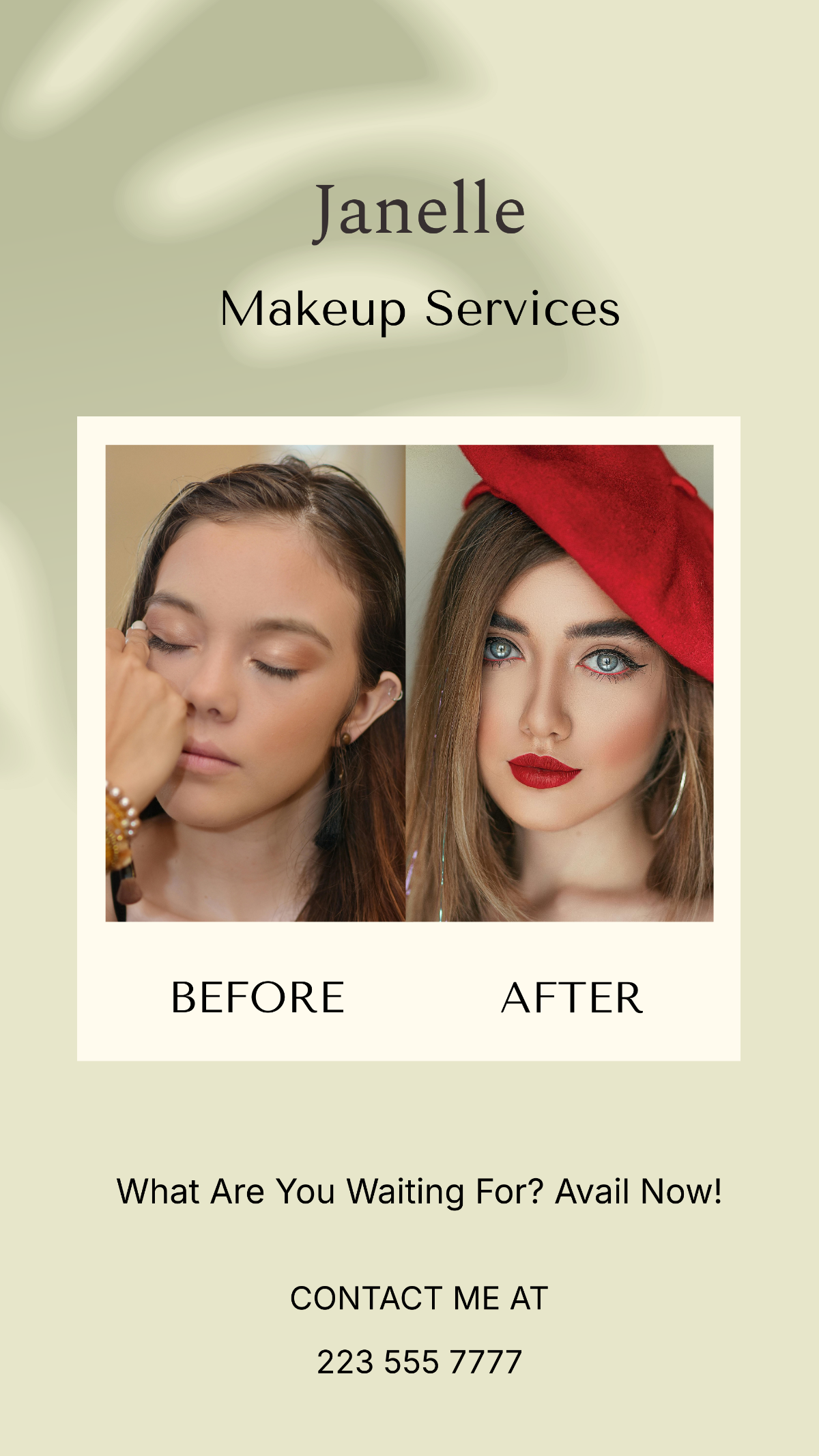 Makeup Artist Portfolio Instagram Story - Edit Online & Download