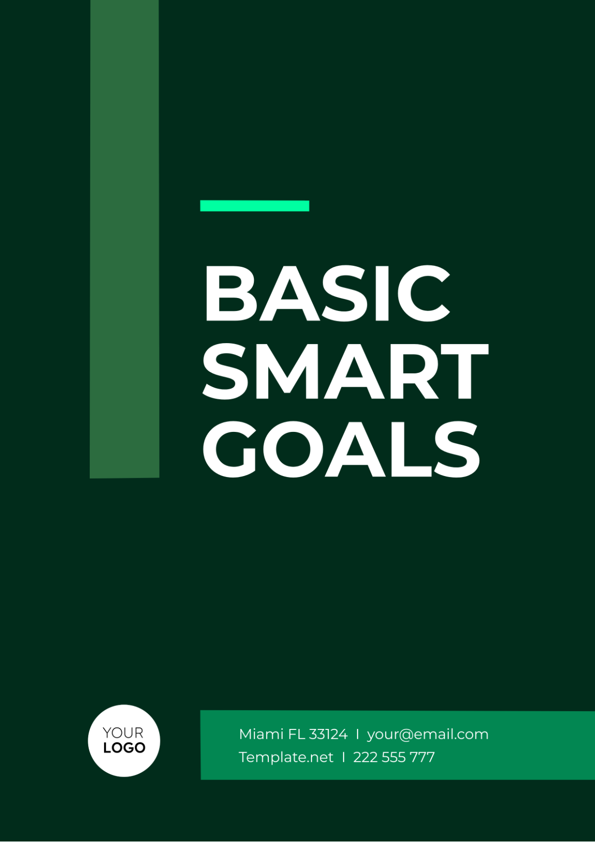 Basic Smart Goal Template