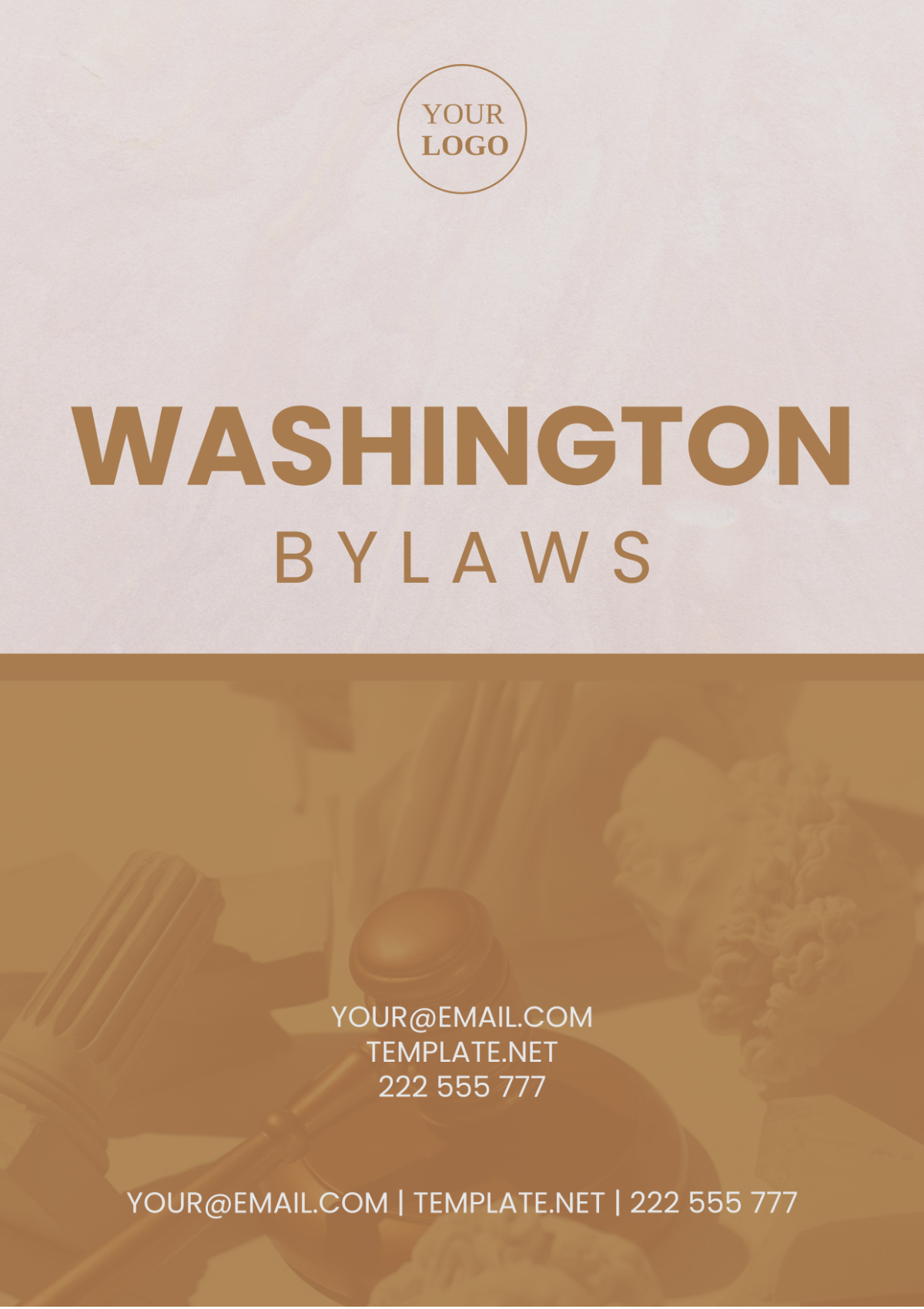 Washington Bylaws Template