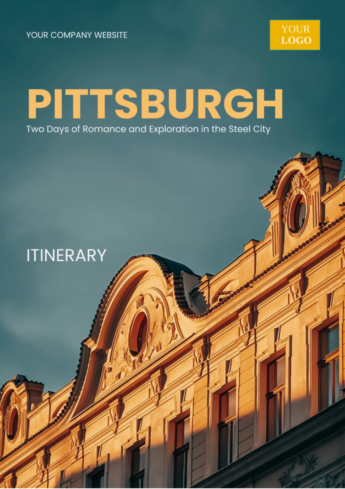 Free Pittsburgh Itinerary Template