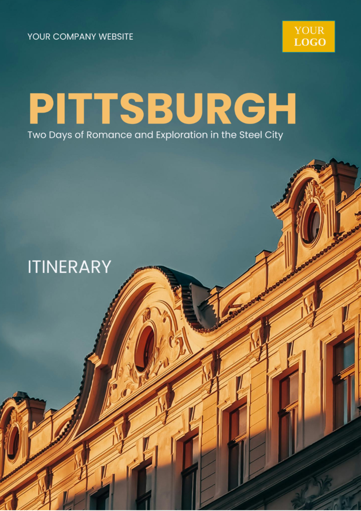 Pittsburgh Itinerary Template - Edit Online & Download