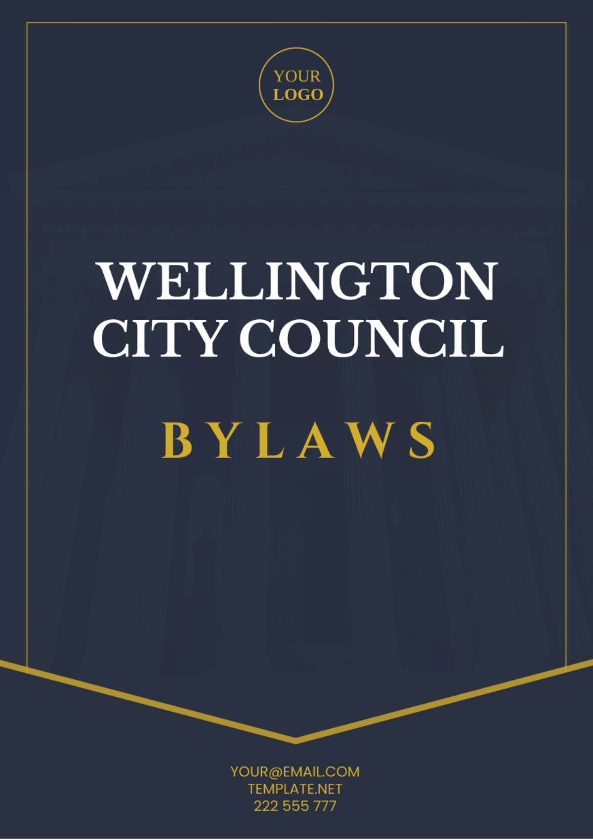 Free Wellington City Council Bylaws Template
