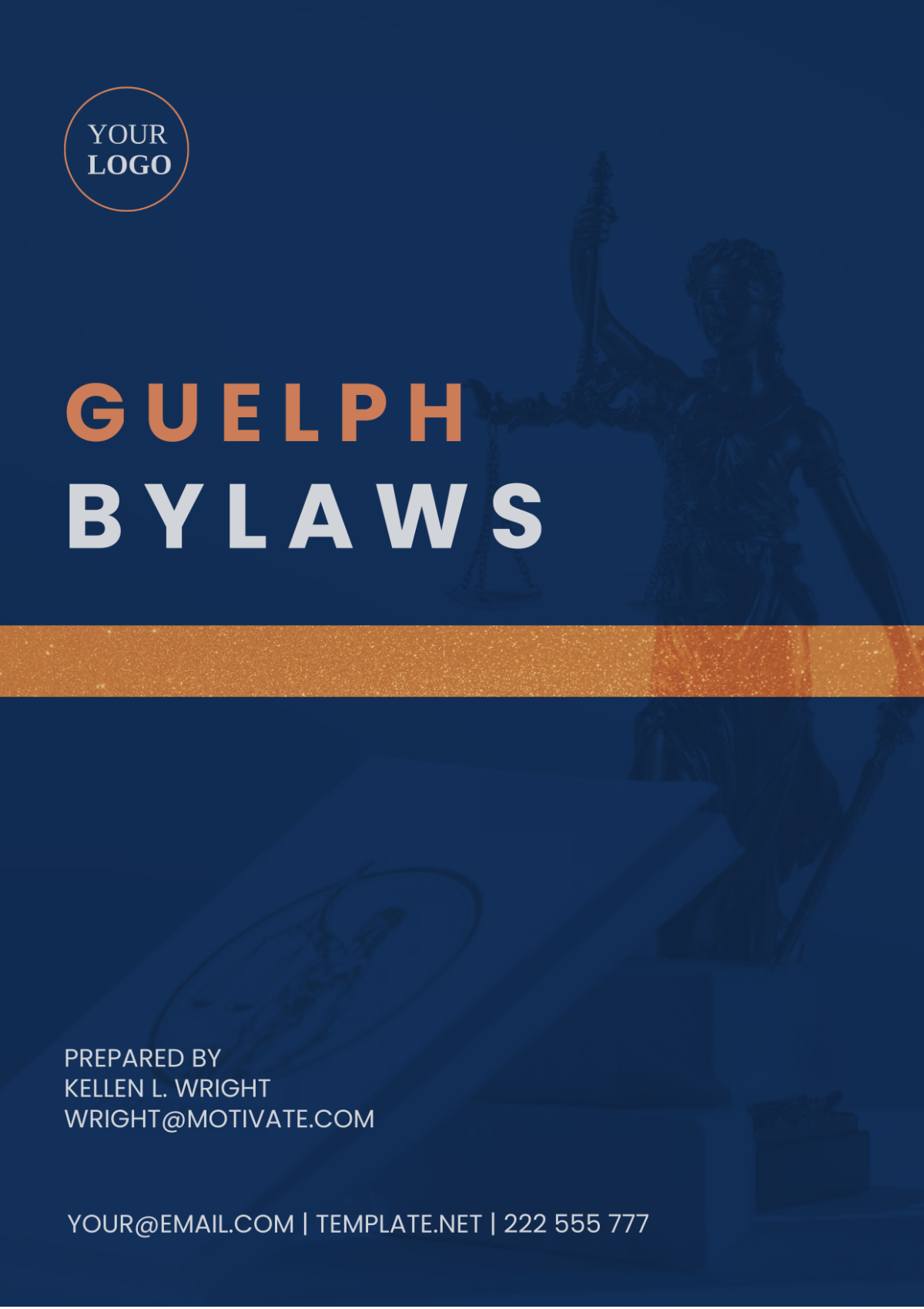 Free Guelph Bylaws Template