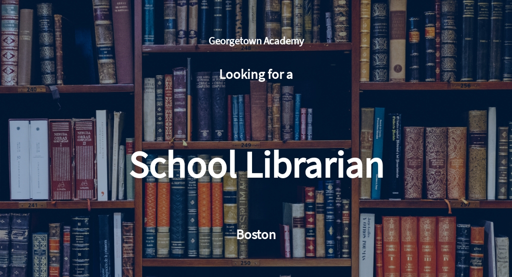 Christian school librarian jobs