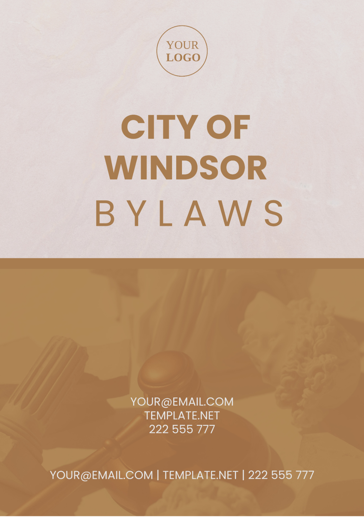 City Of Windsor Bylaws Template