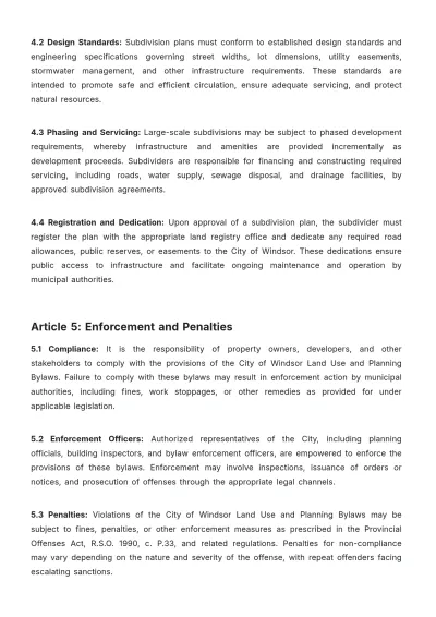 Free City Of Windsor Bylaws Template to Edit Online