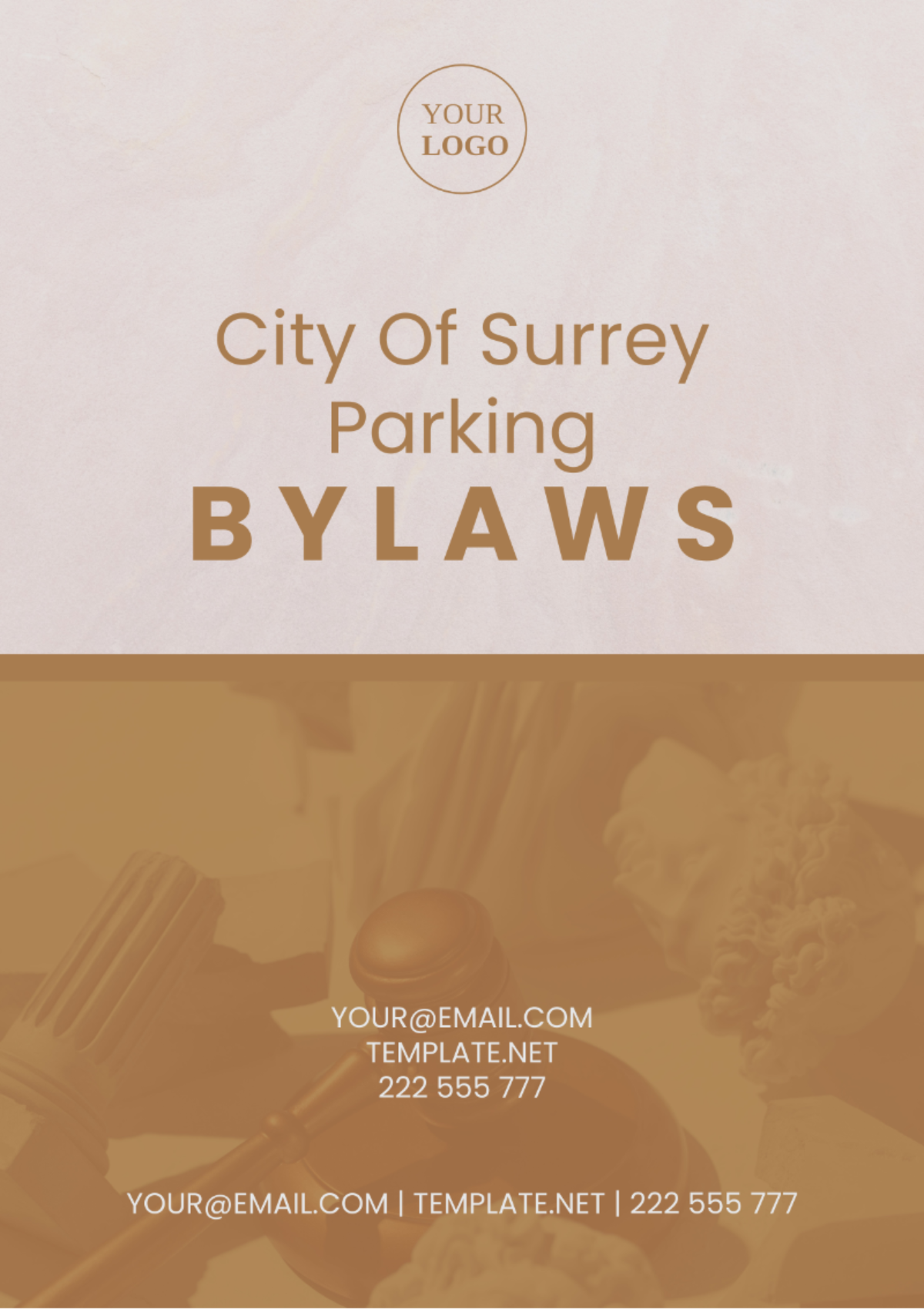 City Of Surrey Parking Bylaws Template
