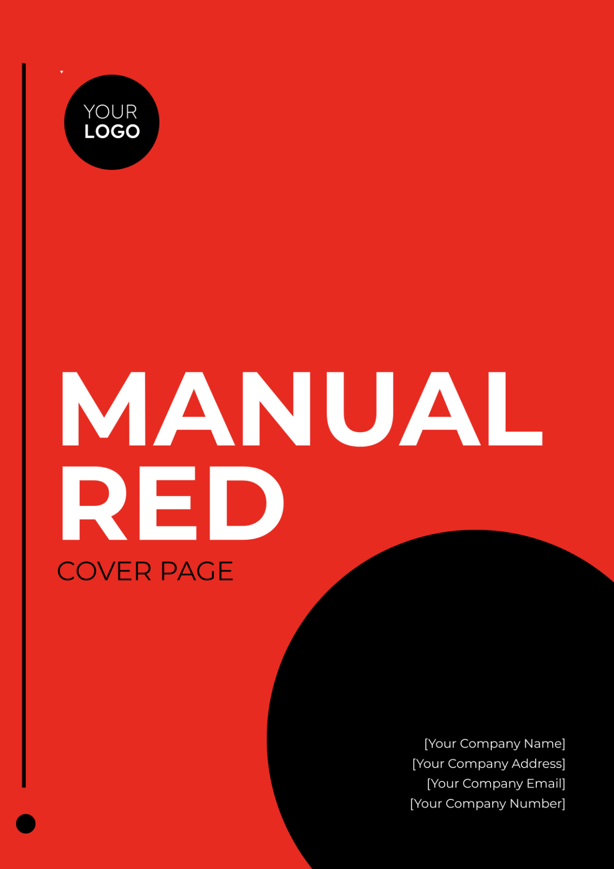 Manual Red Cover Page