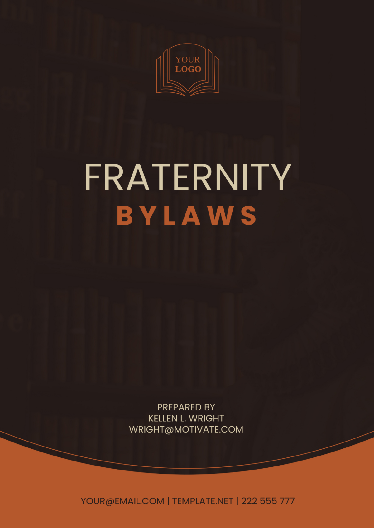 Fraternity Bylaws Template
