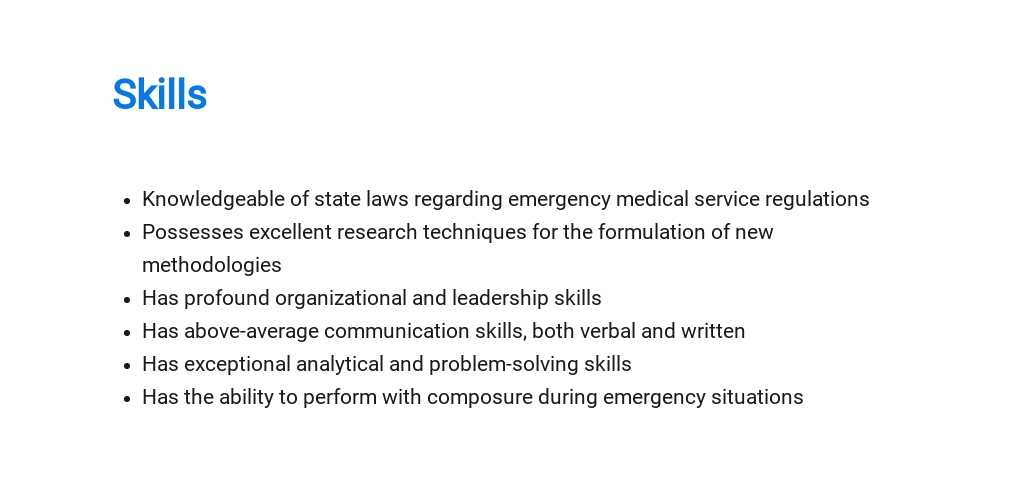 emergency preparedness coordinator job description