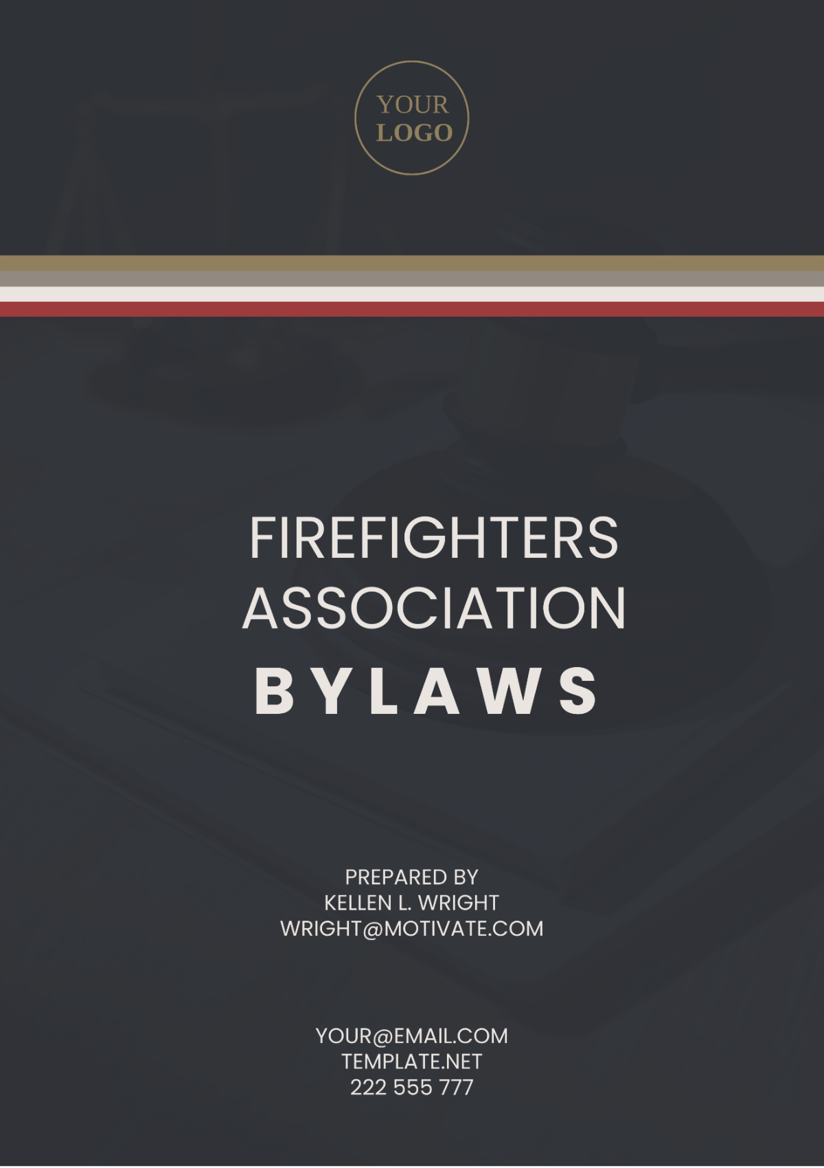 Firefighters Association Bylaws Template