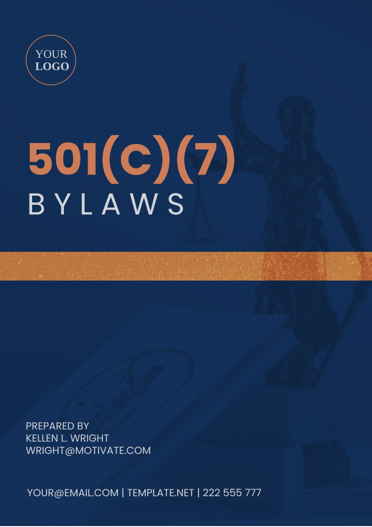 501(C)(7) Bylaws Template