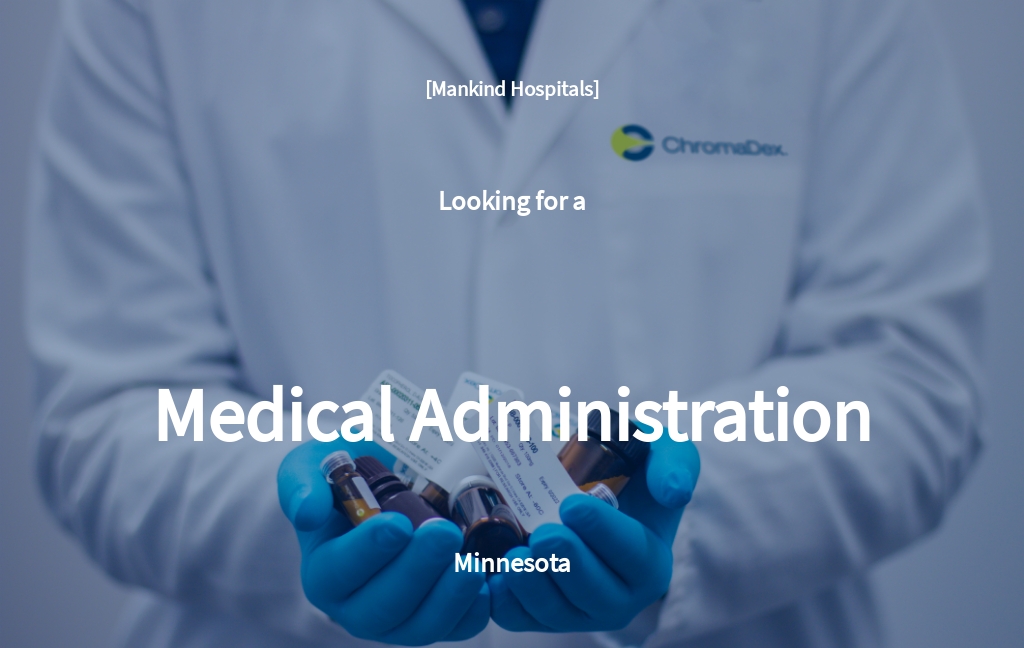 Free Medical Administration Job Ad and Description Template.jpe