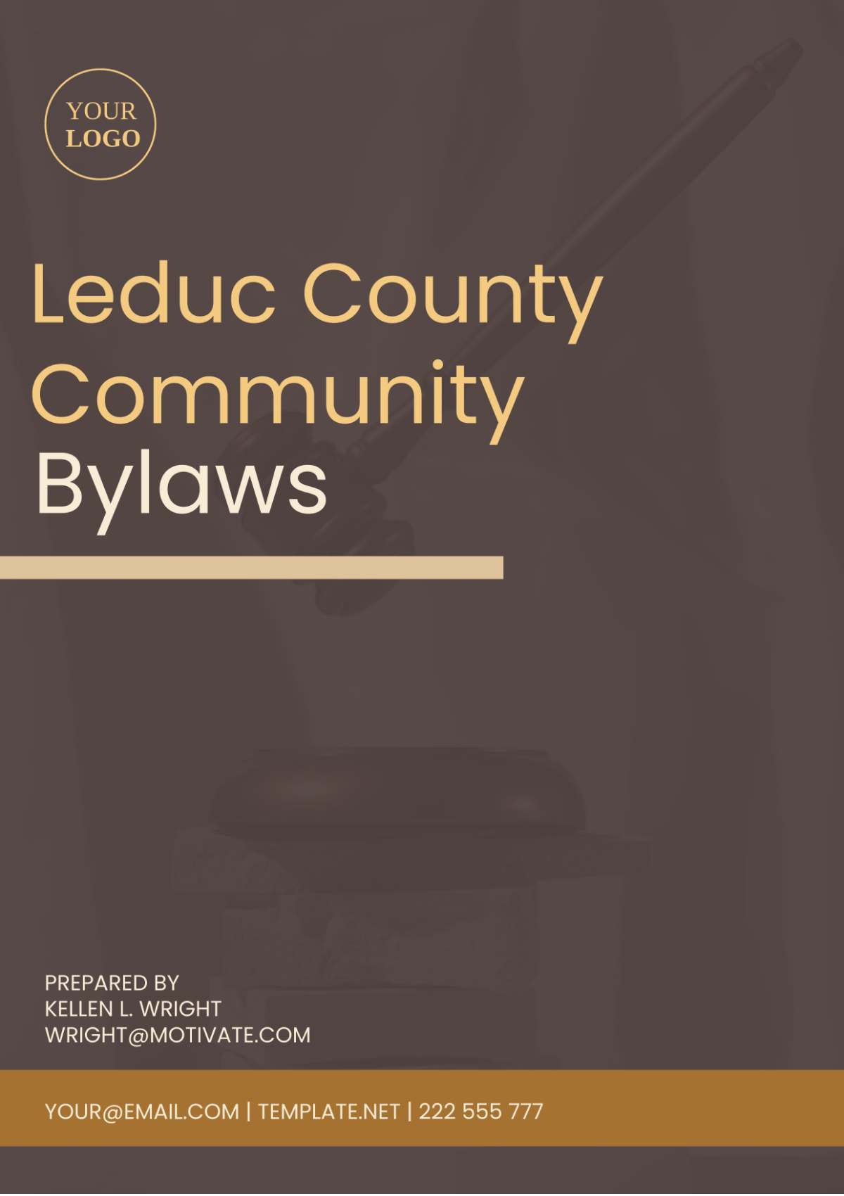 Leduc County Bylaws Template