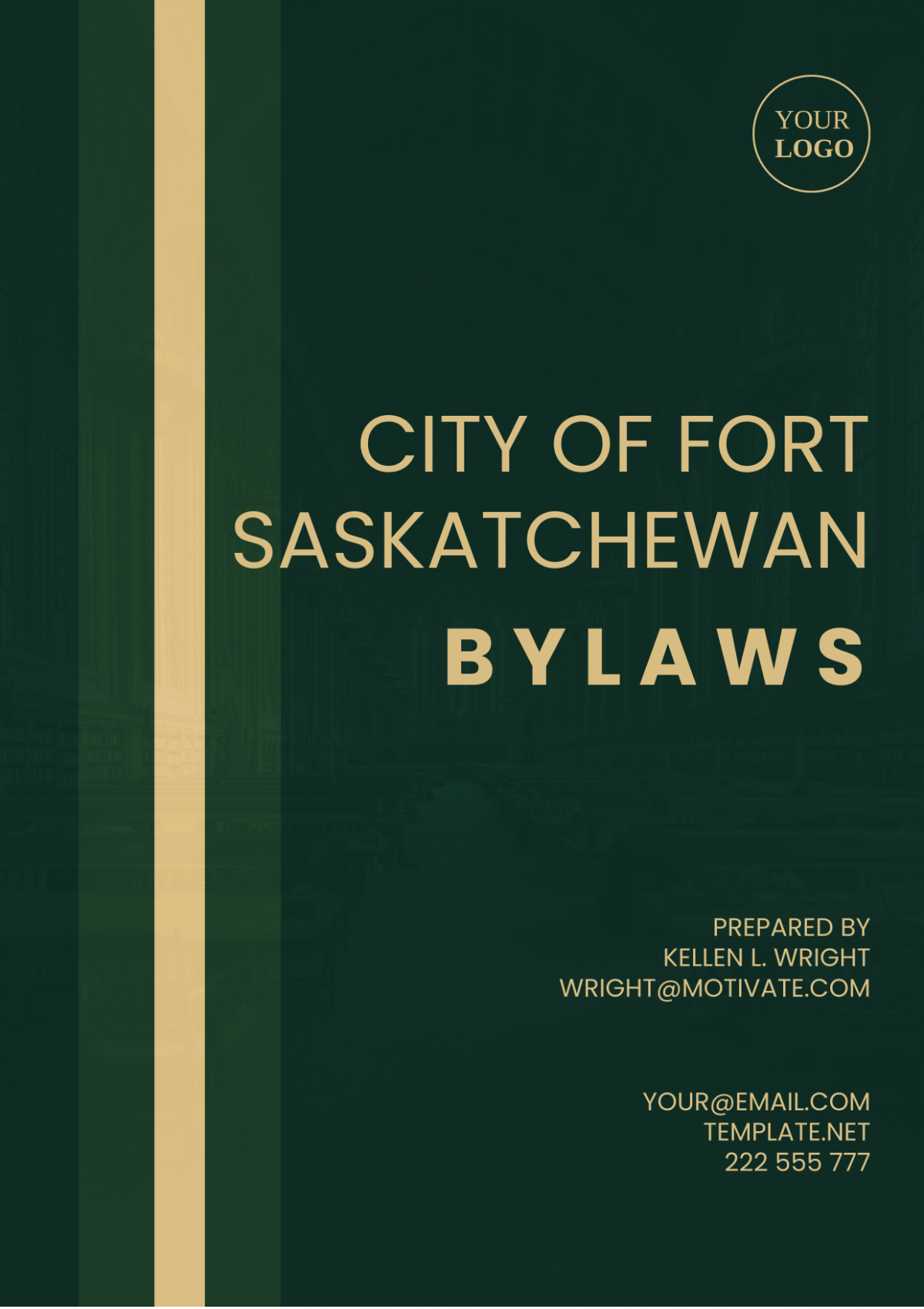 Free City Of Fort Saskatchewan Bylaws Template