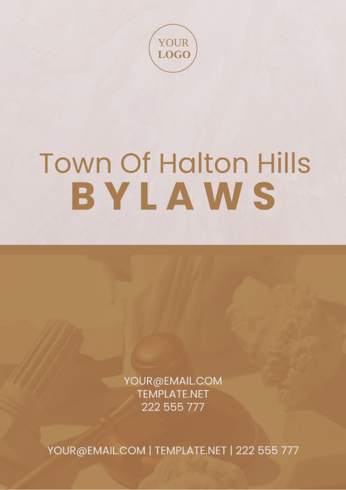 Town Of Halton Hills Bylaws Template