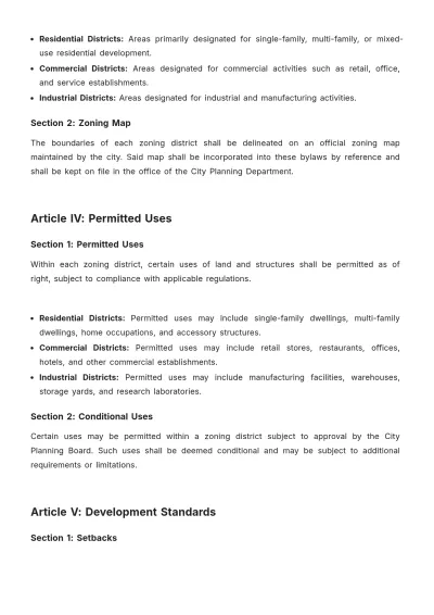 Free Kingston Bylaws Template to Edit Online