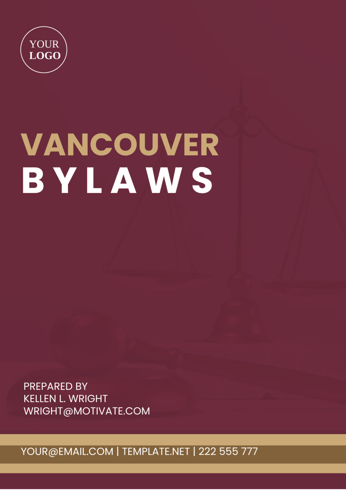 Vancouver Bylaws Template