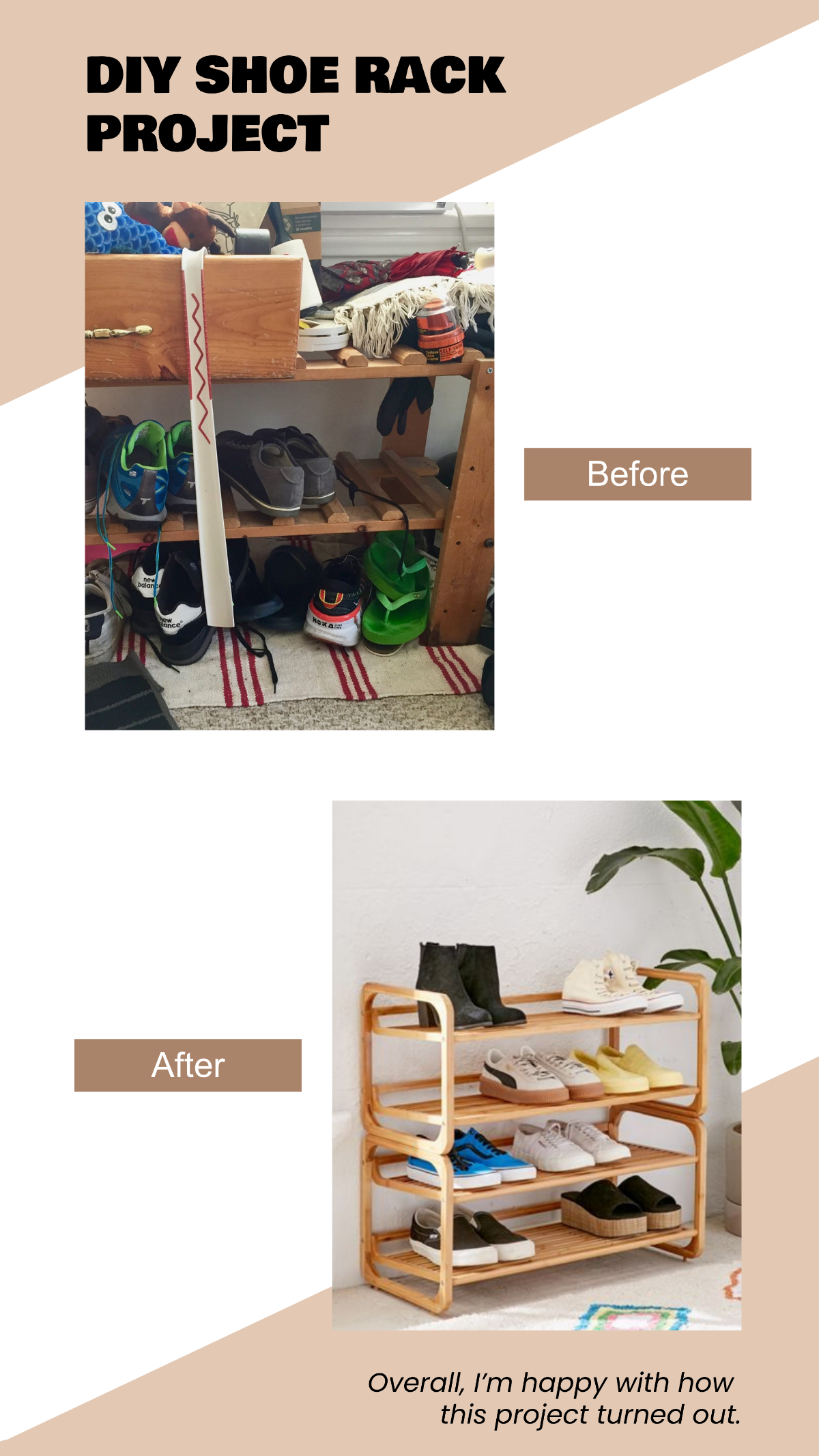 DIY Project Before and After Instagram Story Template
