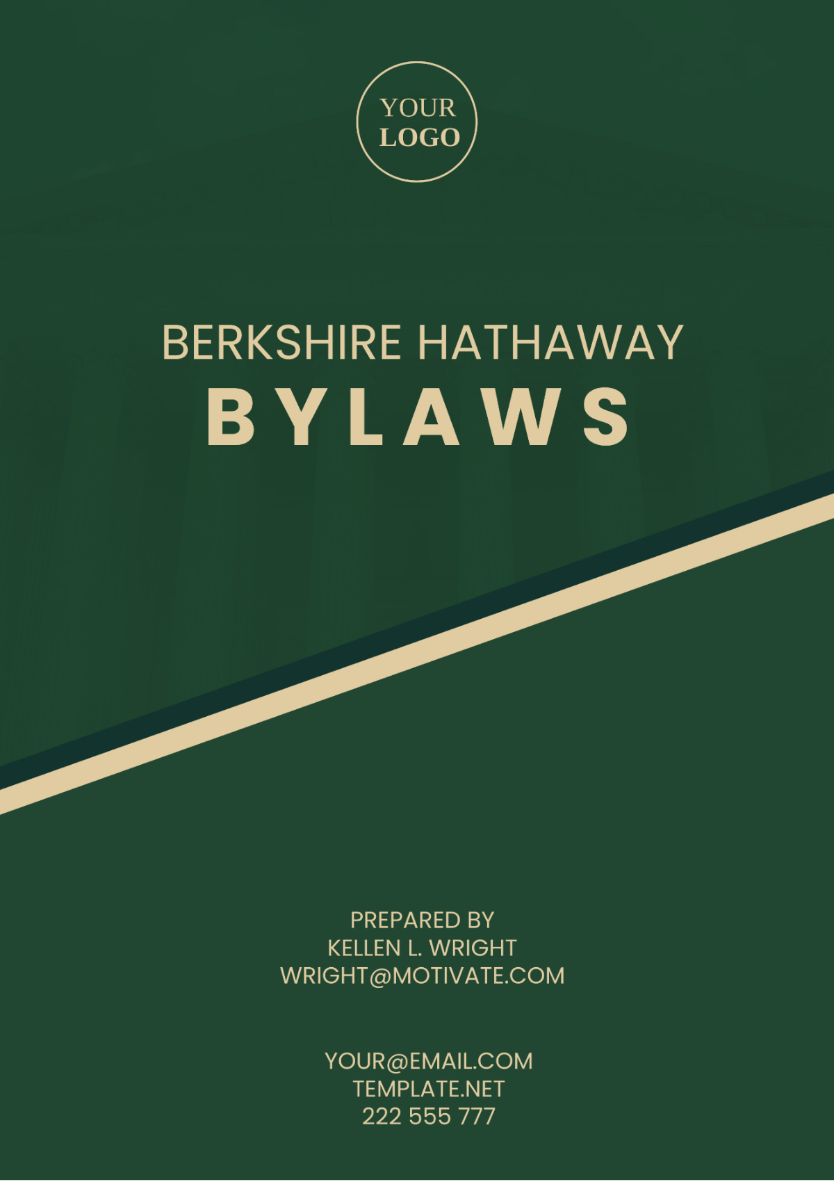 Berkshire Hathaway Bylaws Template
