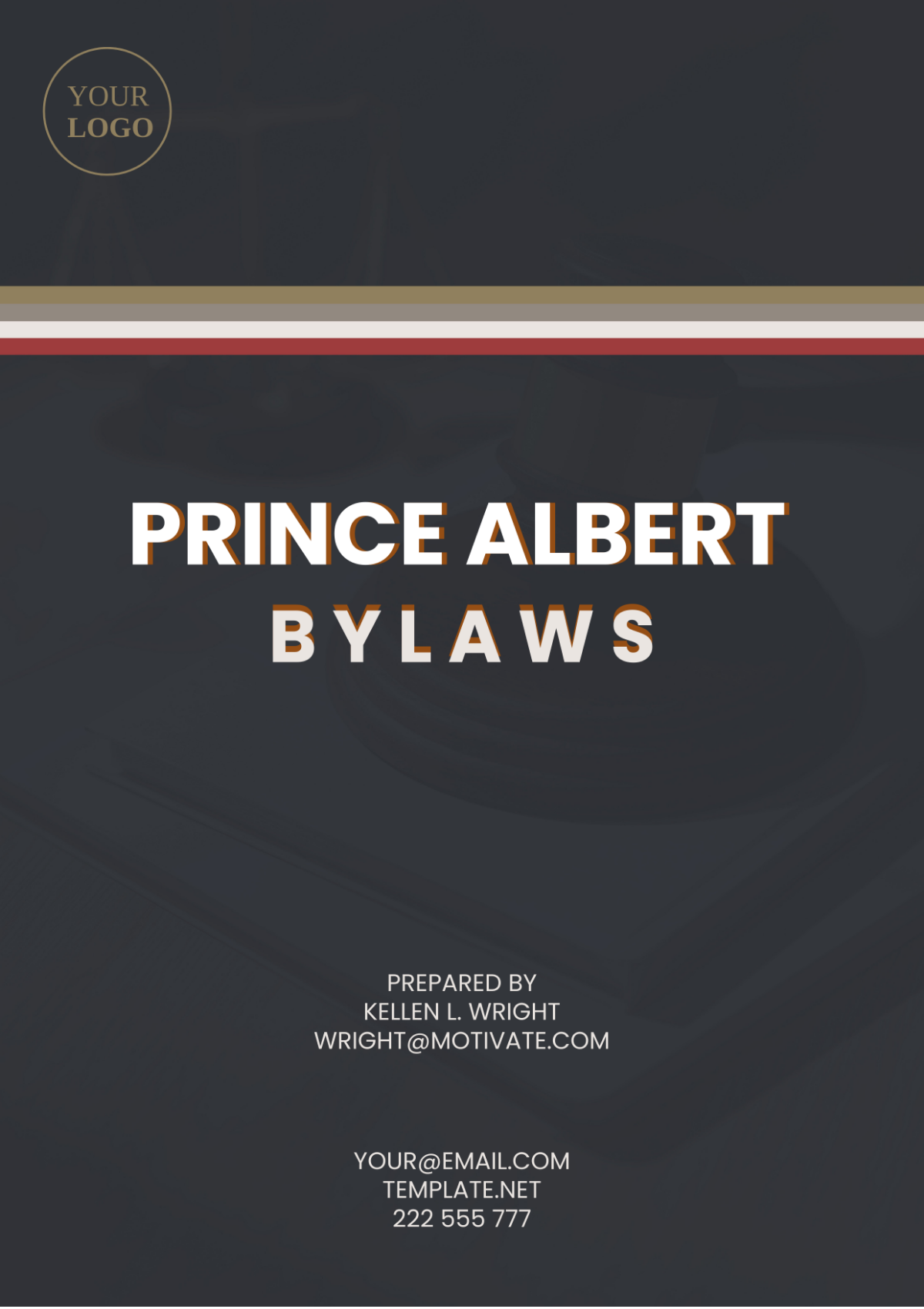 Prince Albert Bylaws Template