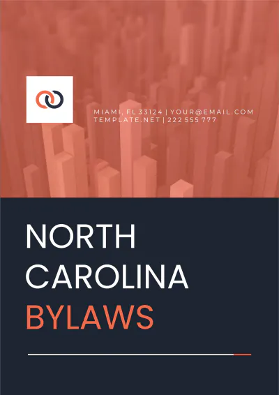 Free North Carolina Bylaws Template to Edit Online