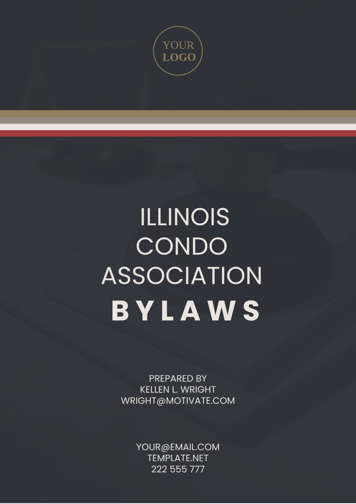 Illinois Condo Association Bylaws Template