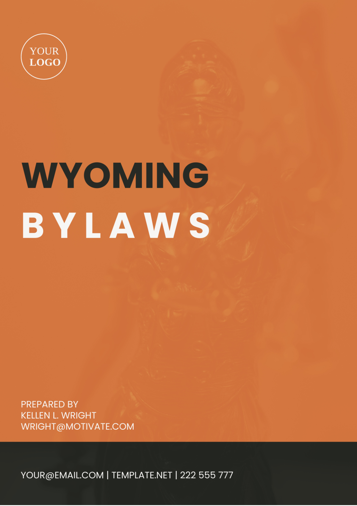 Wyoming Bylaws Template