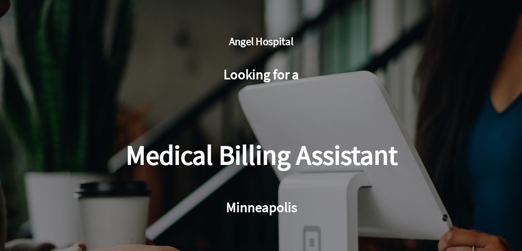 Free Medical Billing Assistant Job Description Template.jpe