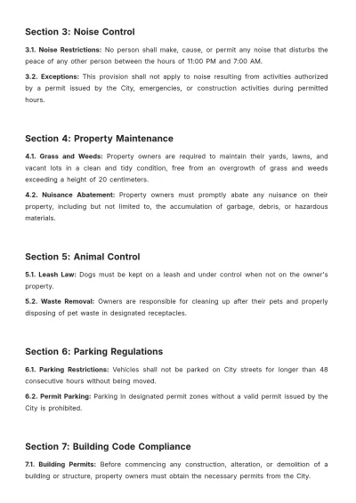 Free Kingston Ontario Bylaws Template to Edit Online