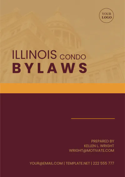 Free Illinois Condo Bylaws Template to Edit Online