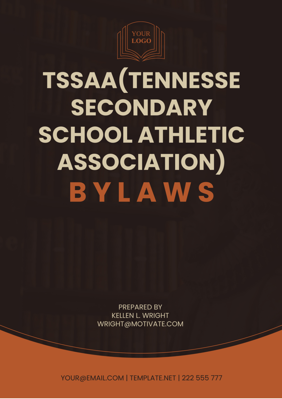 Free Tssaa(Tennessee Secondary School Athletic Association) Bylaws Template