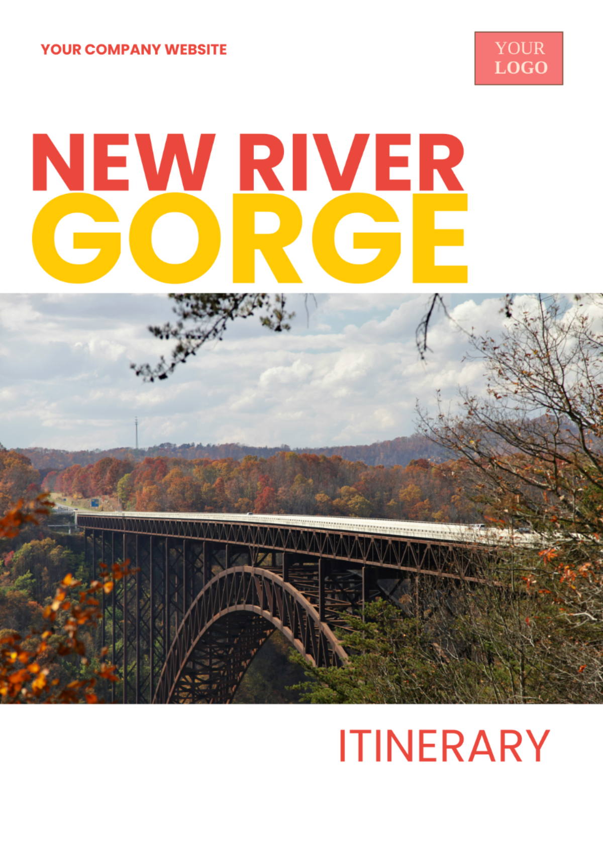 New River Gorge Itinerary Template